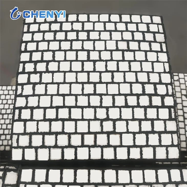 Rubber Backed Alumina Ceramic Rubber Backed Alumina Ceramic